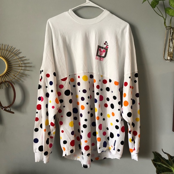 Disney Tops - Disney parks Minnie Mouse long sleeve tee